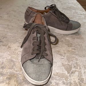 Gentle Soles grey sneakers. Super comfy